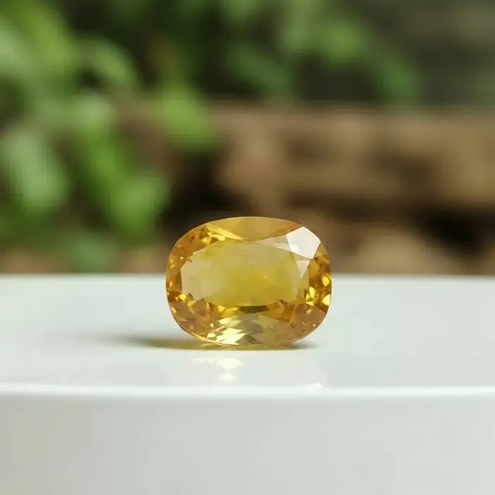 Pukhraj - Glass Filled